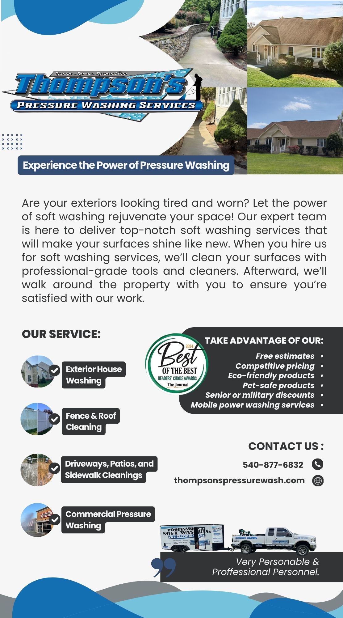 Thompsons Pressure Washing