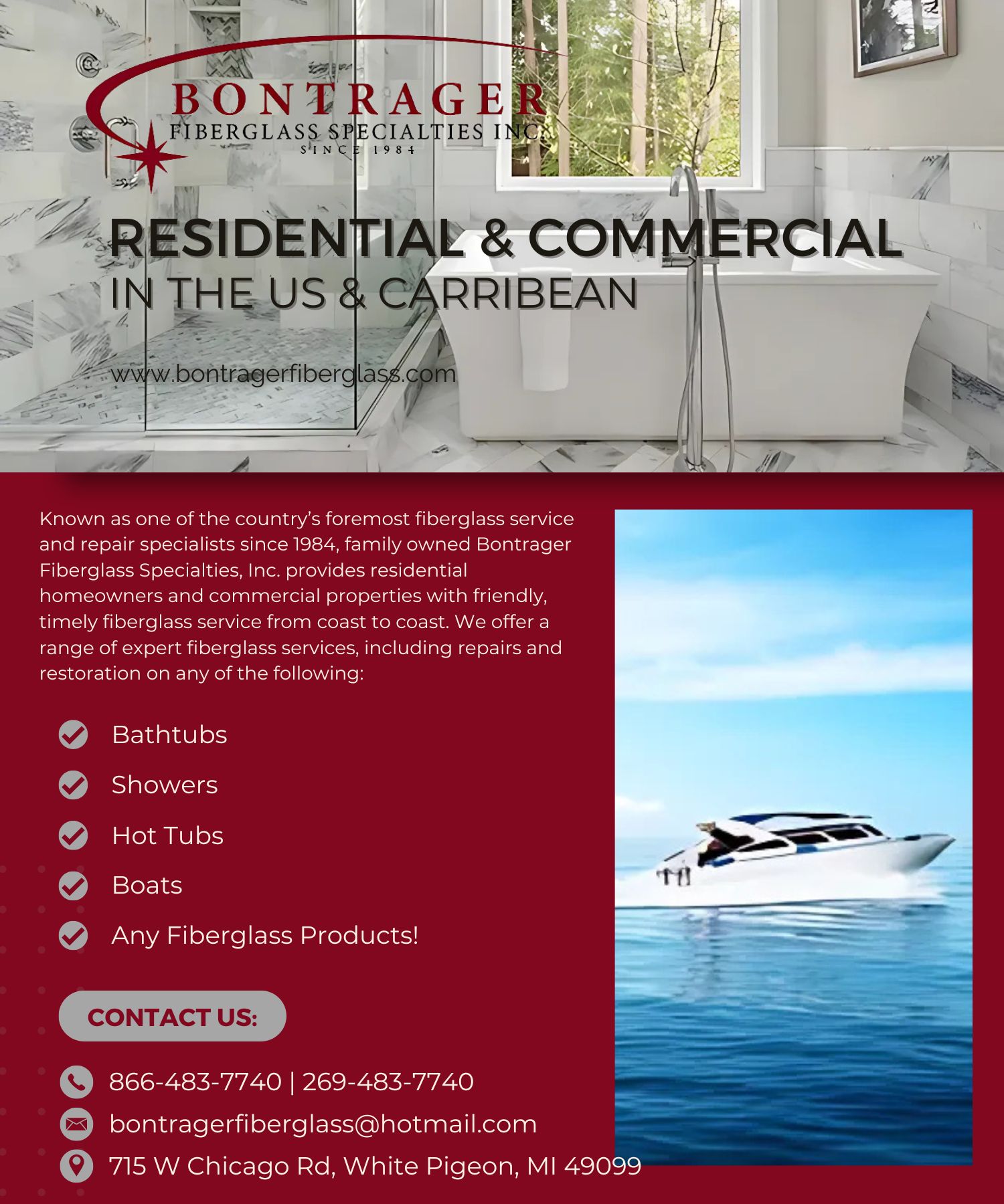 Bontrager Fiberglass Specialties