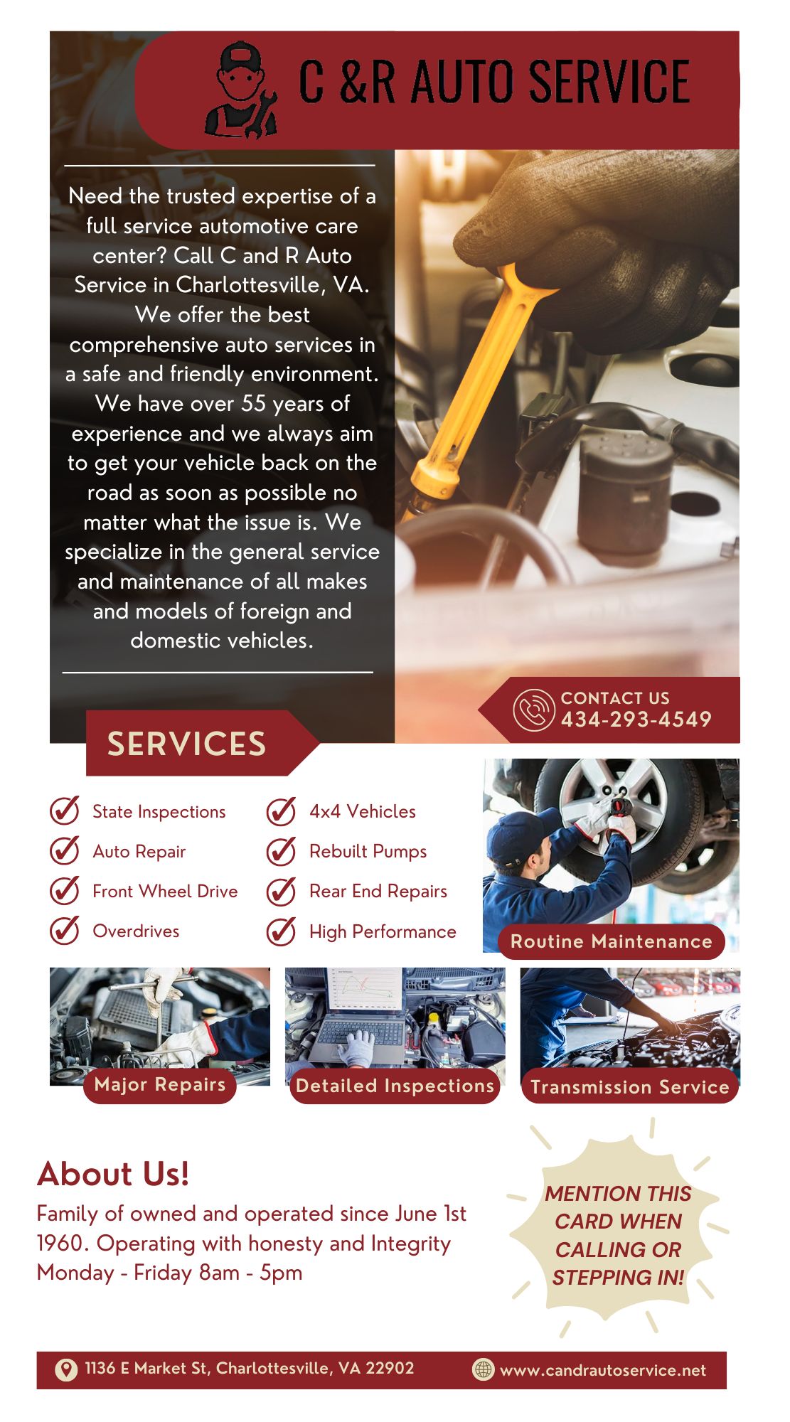 C & R Auto Service LLC