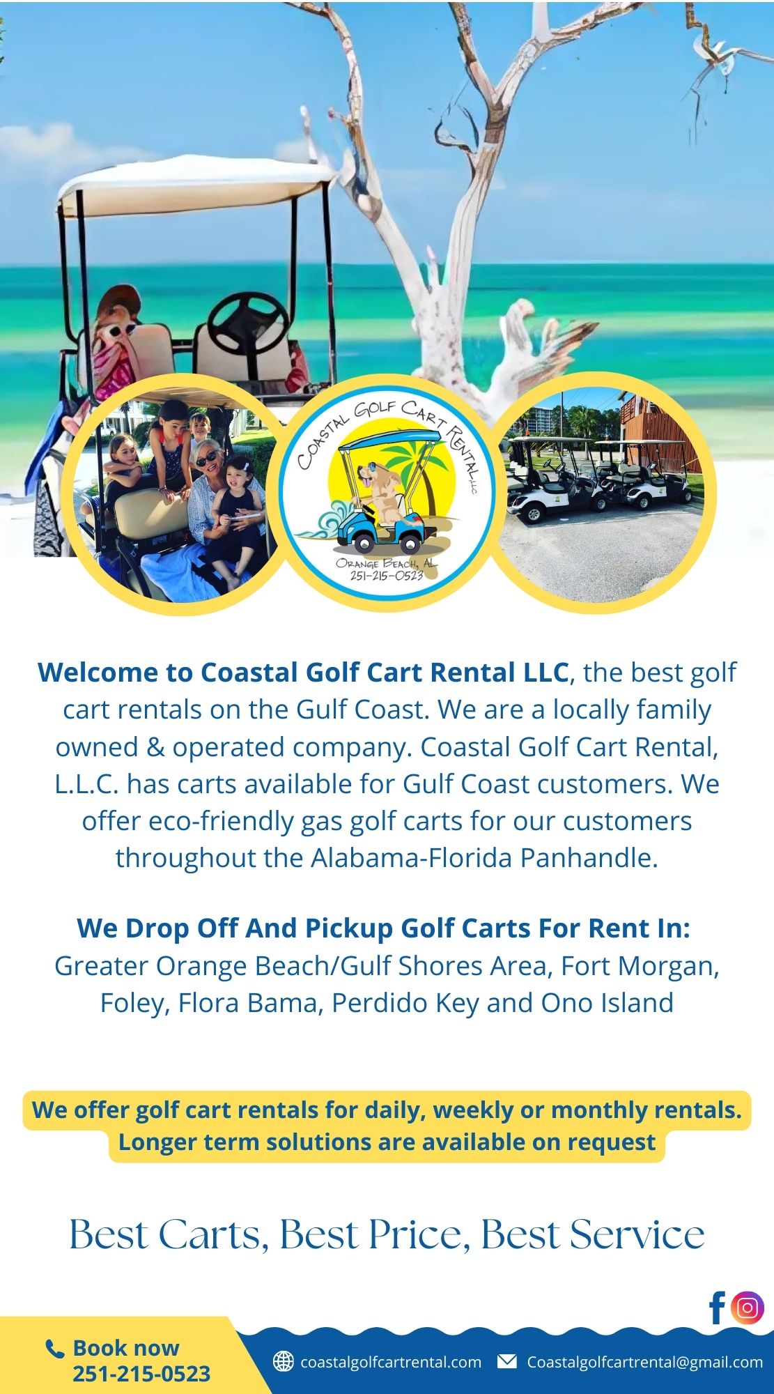 Coastal Golf Cart Rental