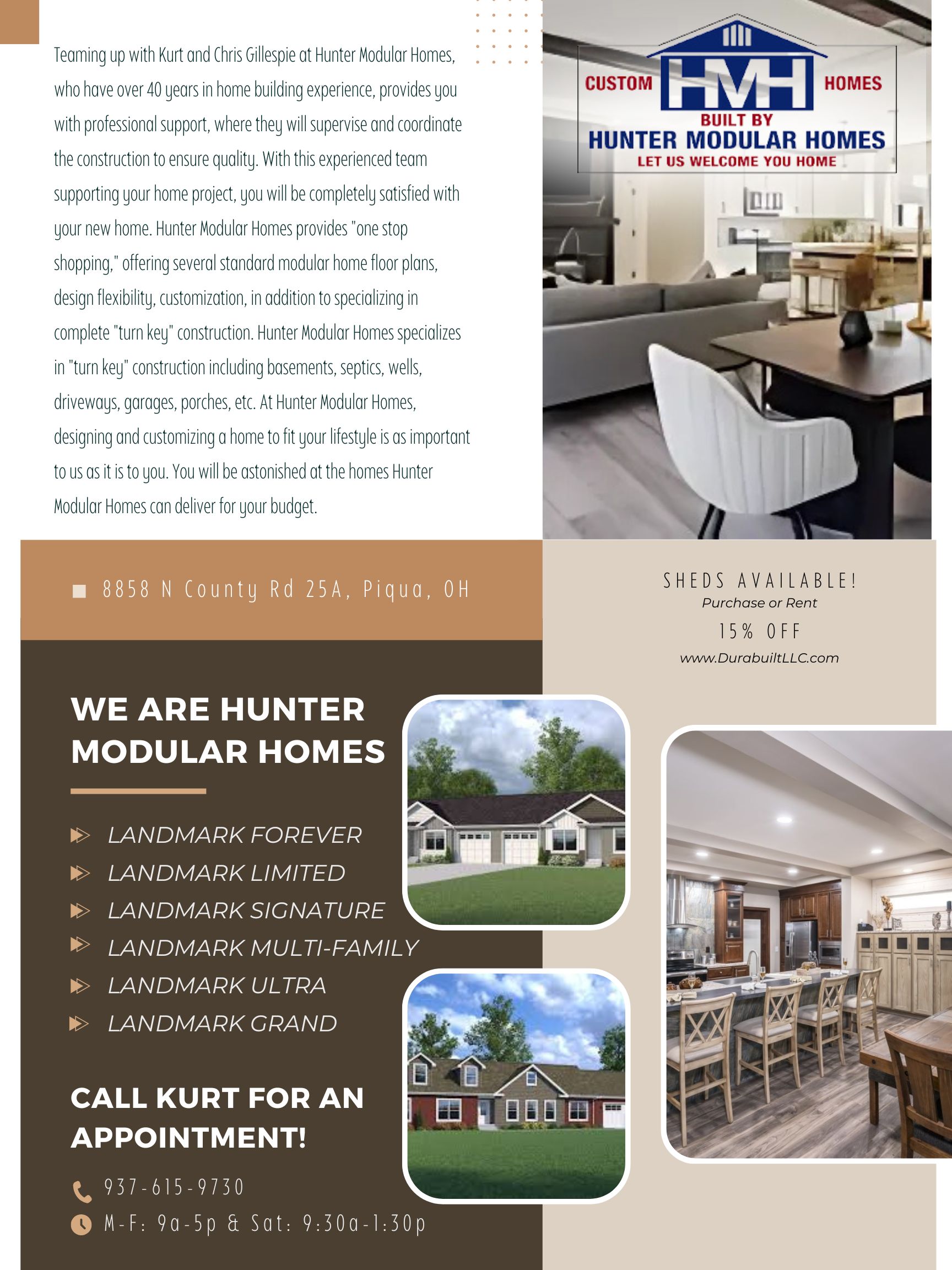 Hunter Modular Homes