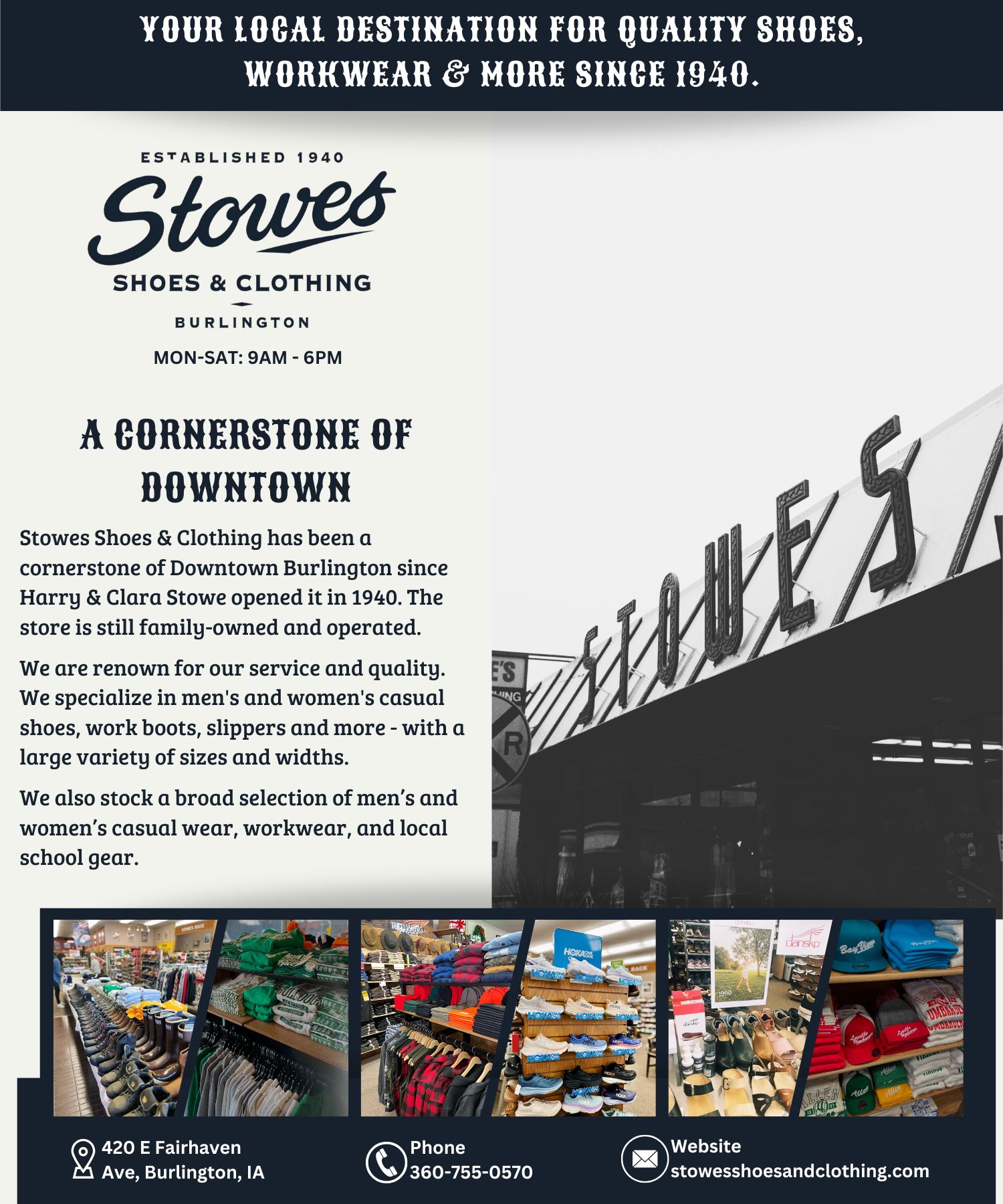 Stowes Shoes & Clothing