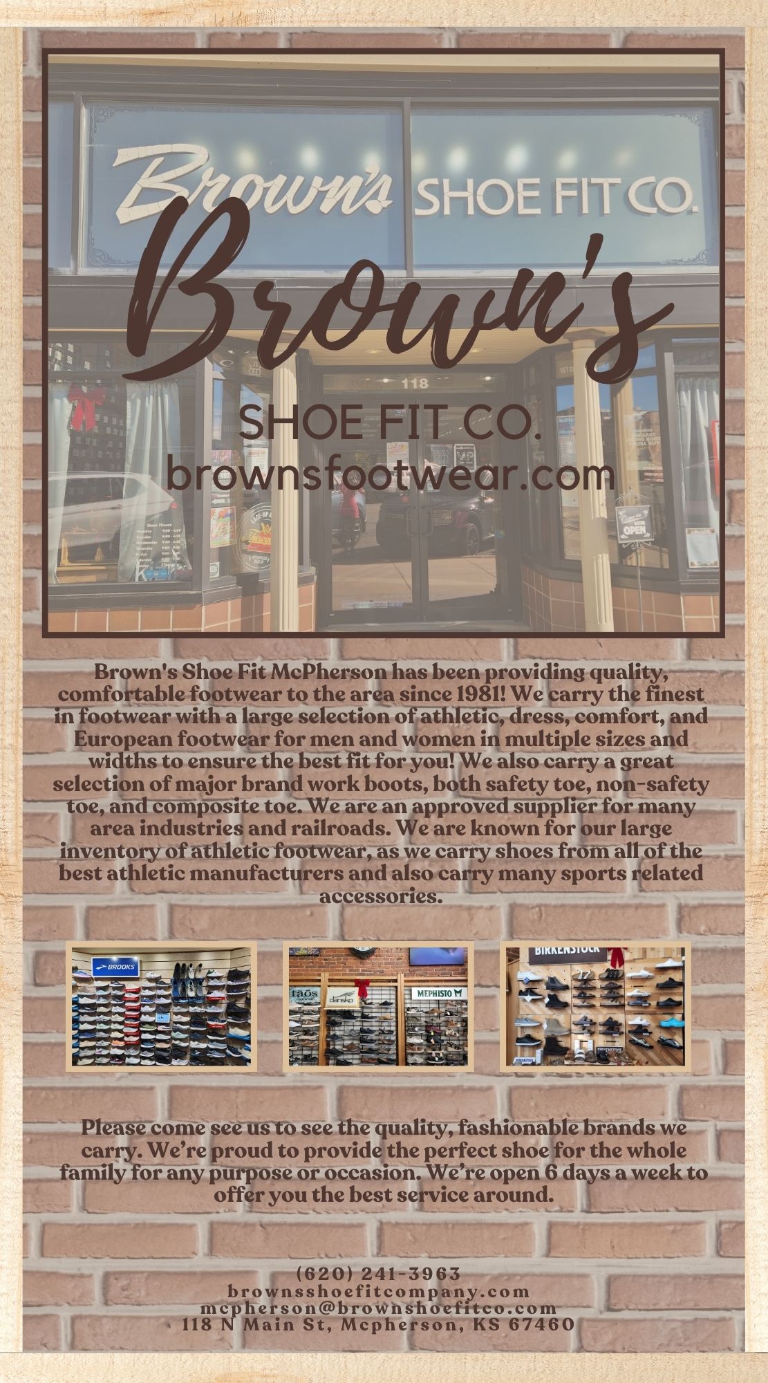 Brown’s Shoe Fit Co