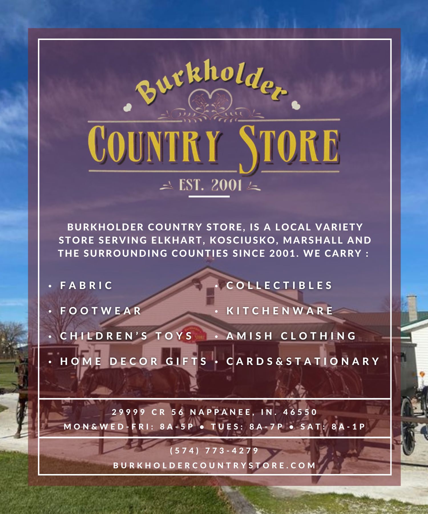 Burkholder Country Store LLC
