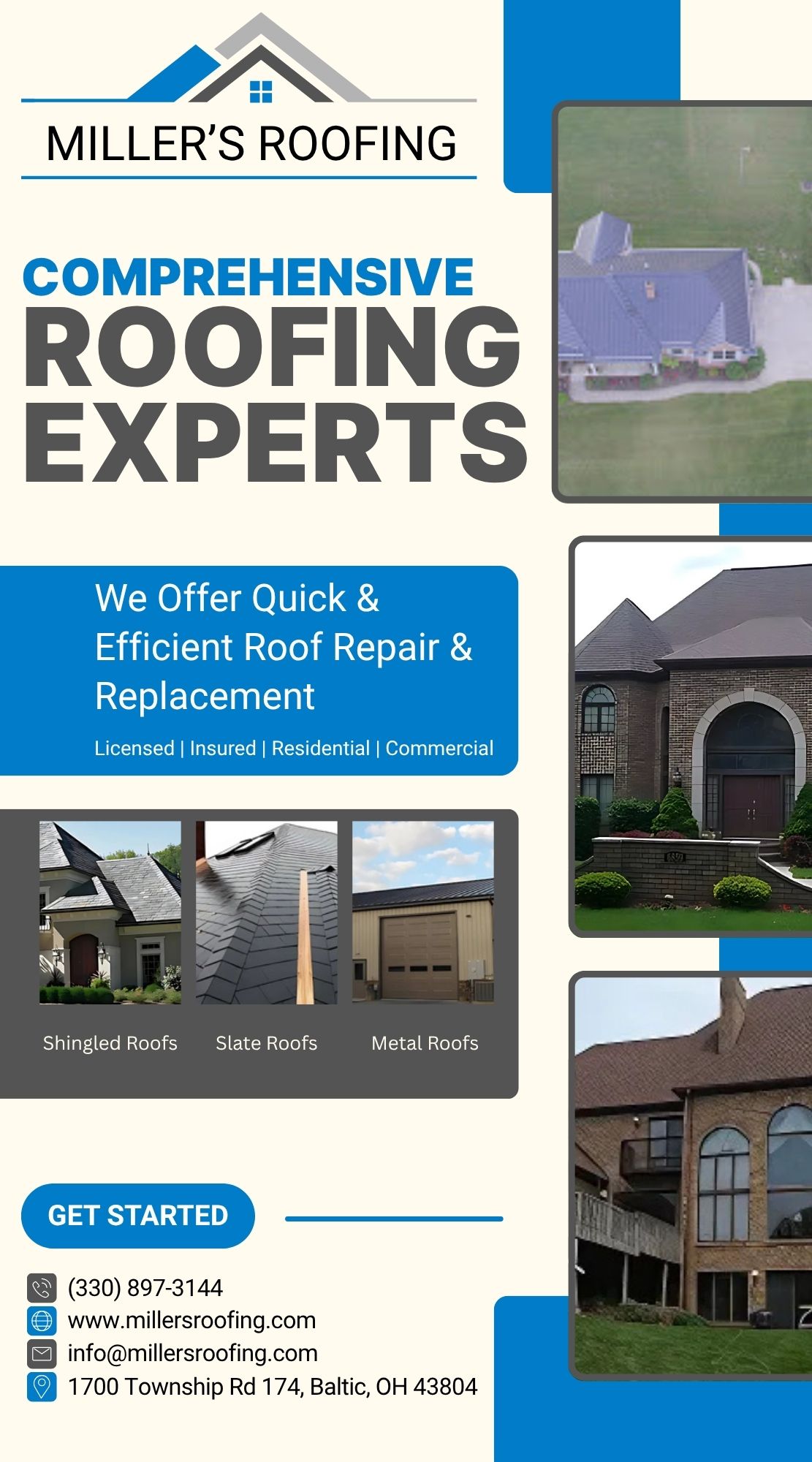 Miller’s Roofing