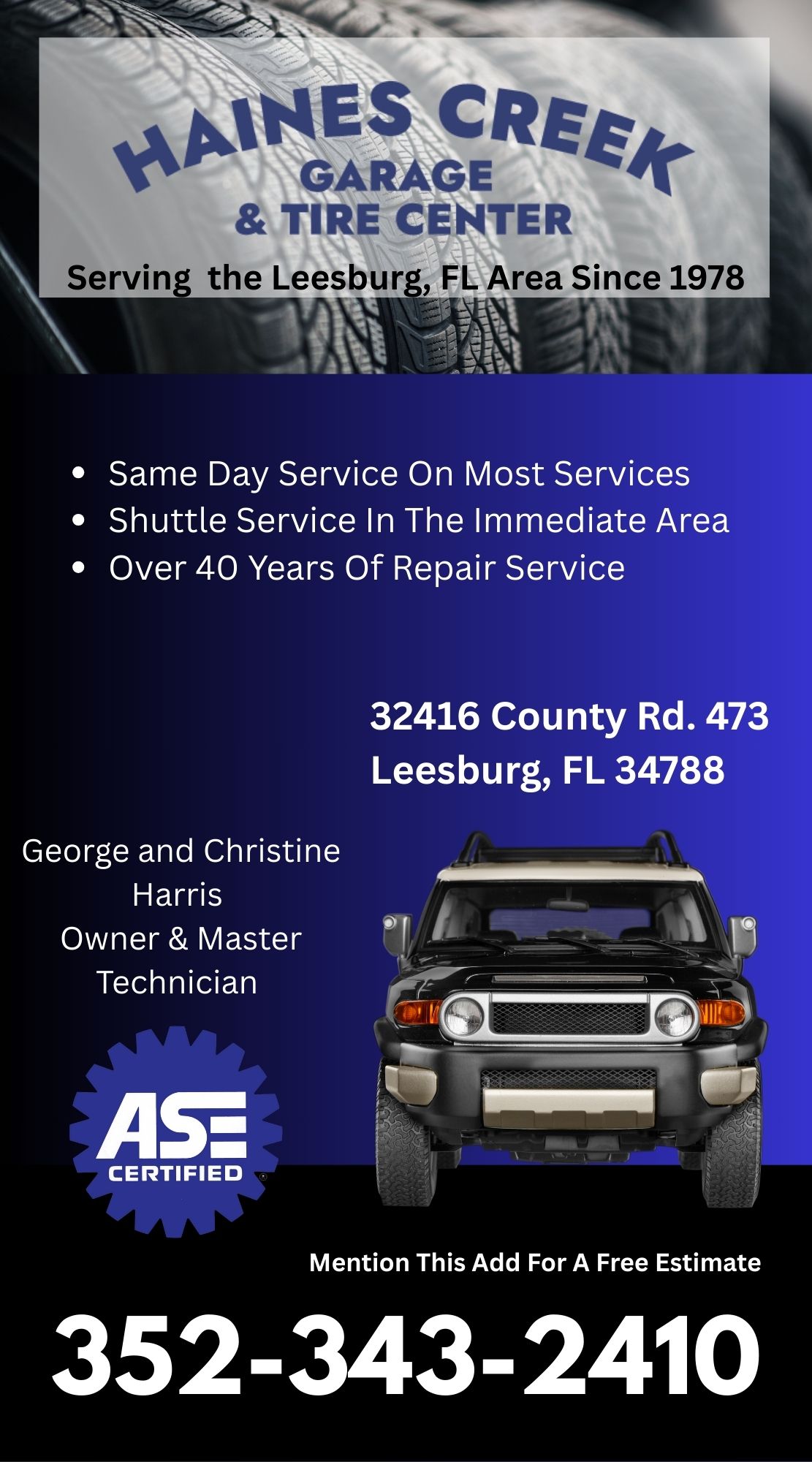 Haines Creek Garage & Tire Center