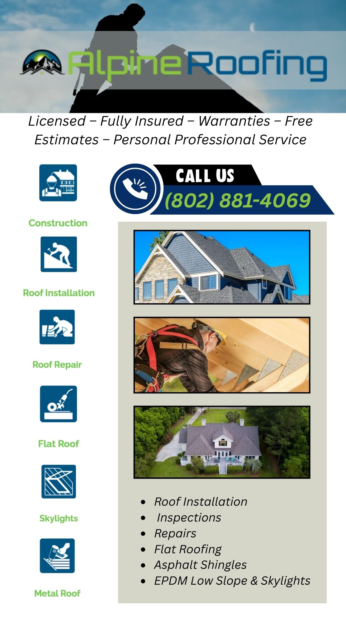Alpine Roofing LLC