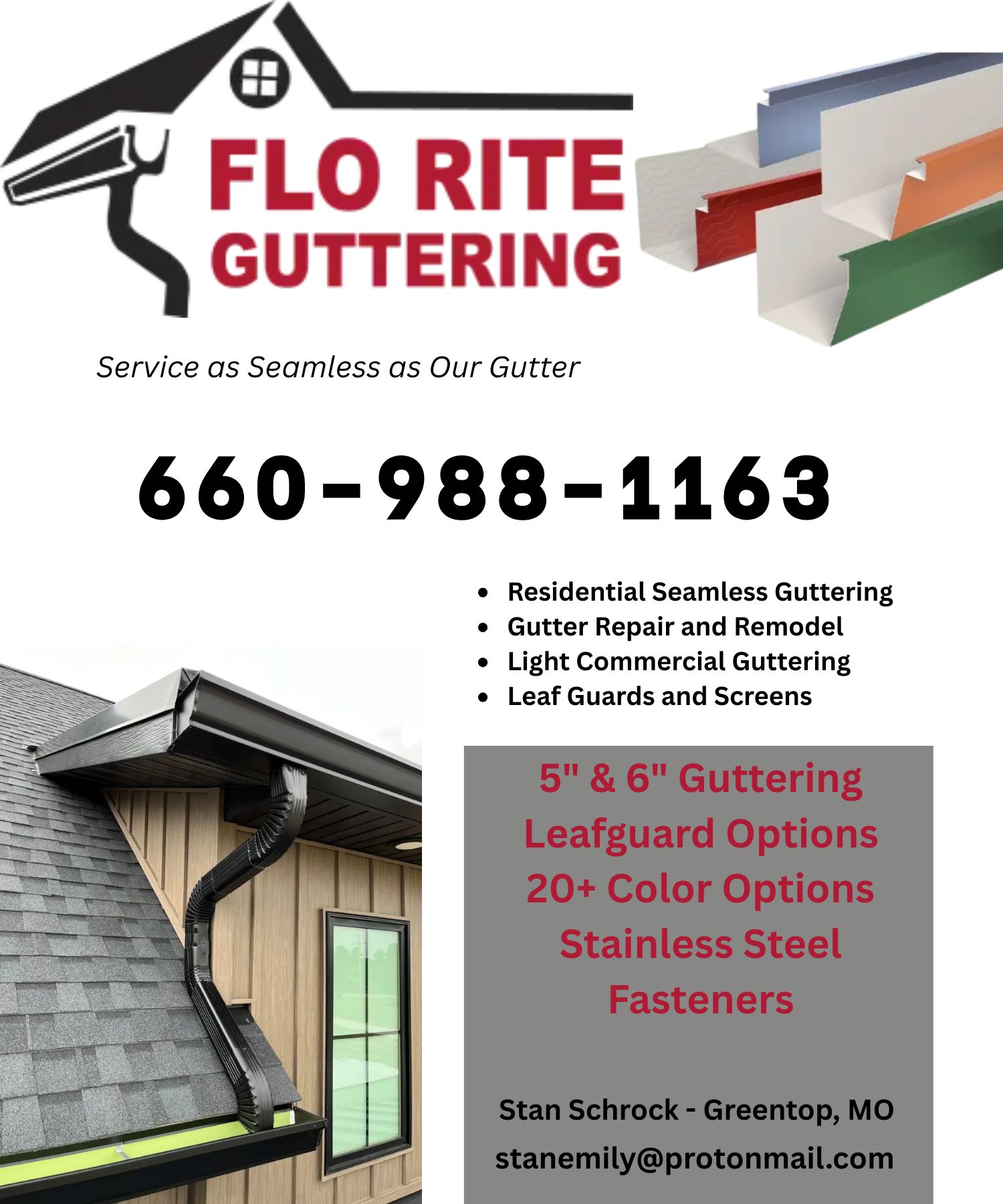 Flo Rite Guttering