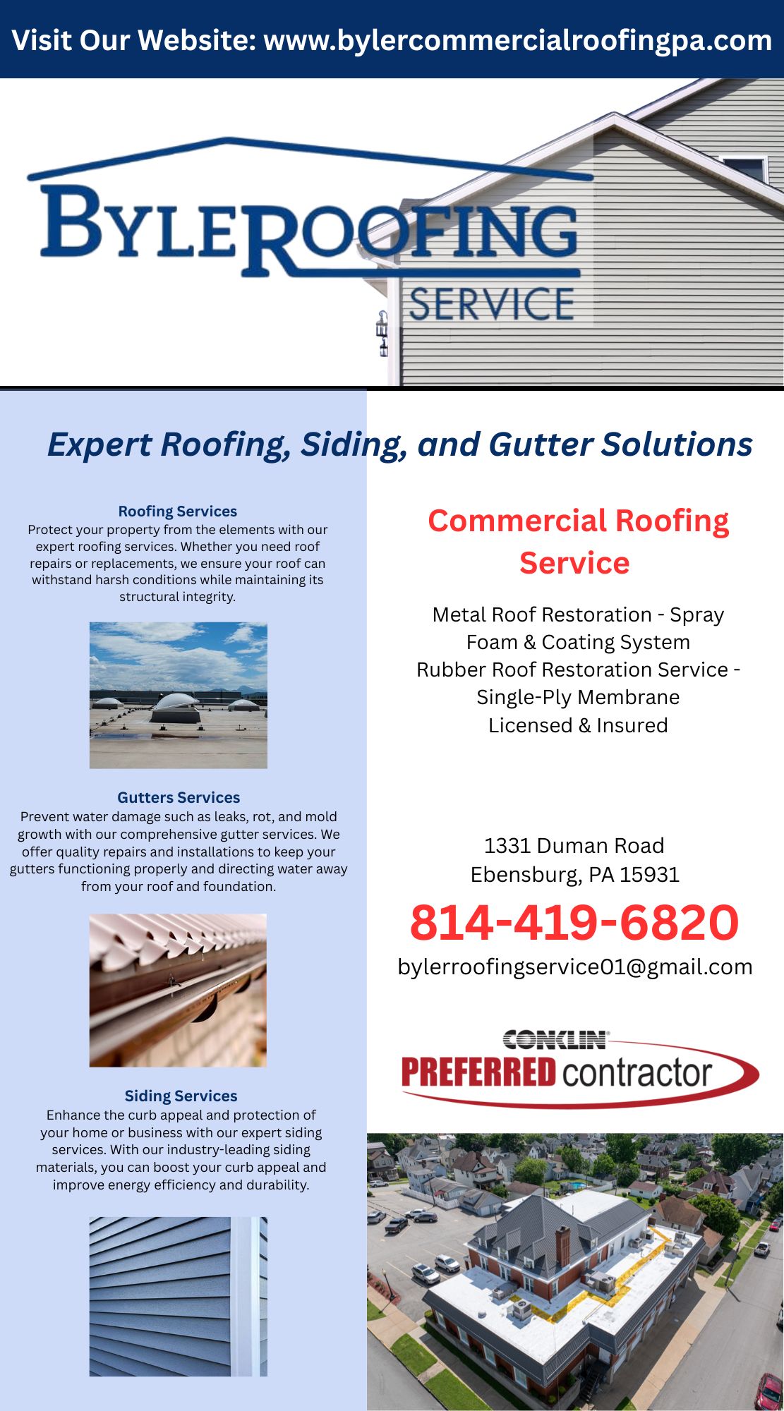 Byler Roofing Service