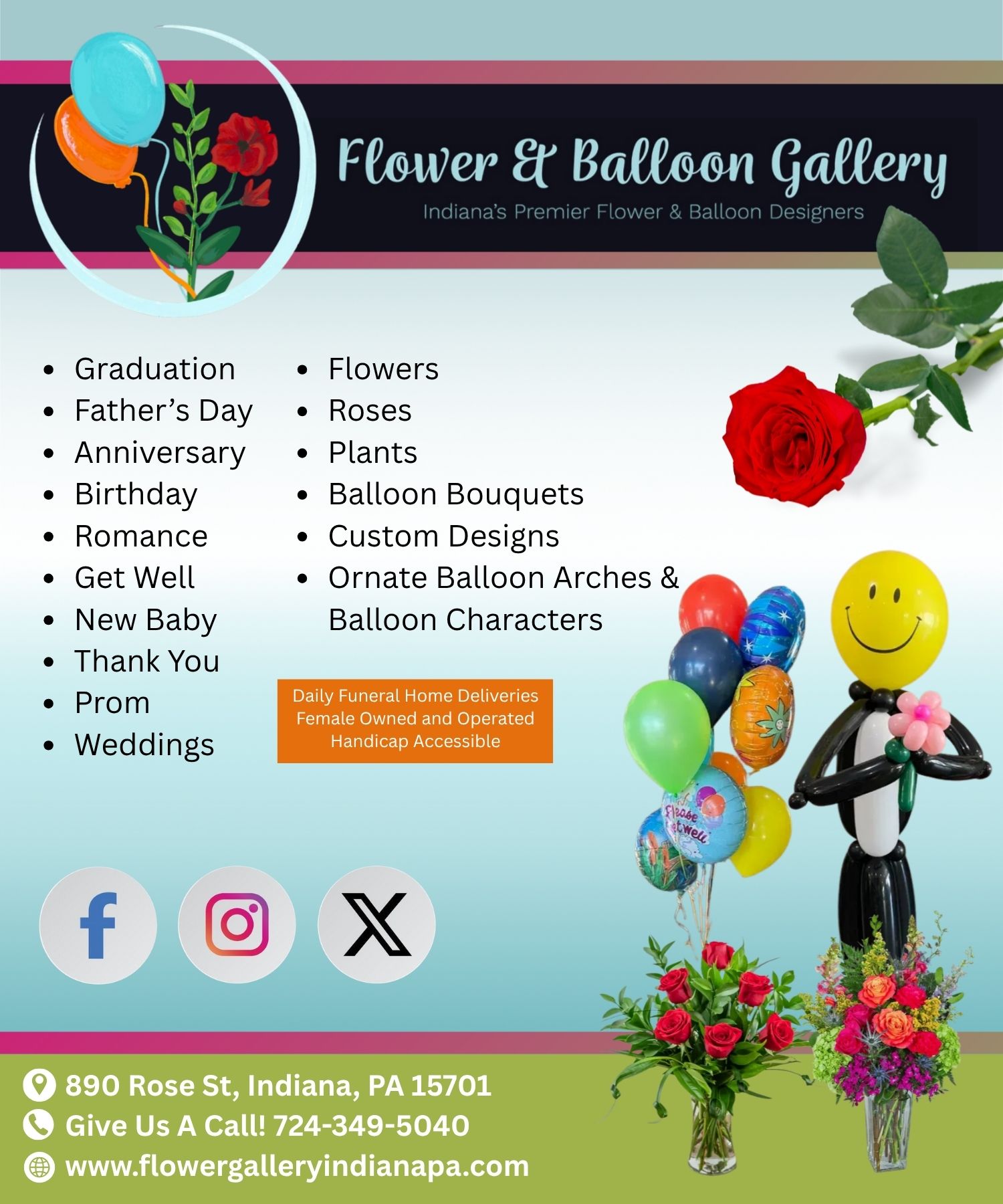 Flower & Balloon Gallery