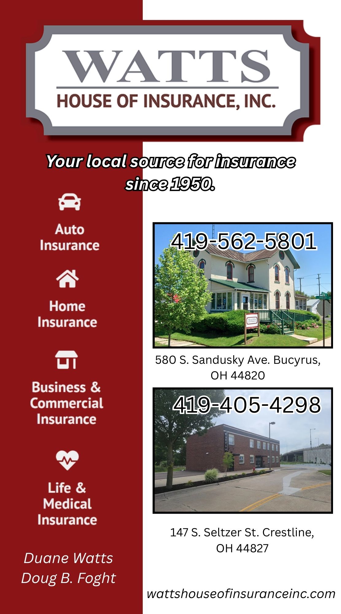 Watts House Of Insurance Inc.