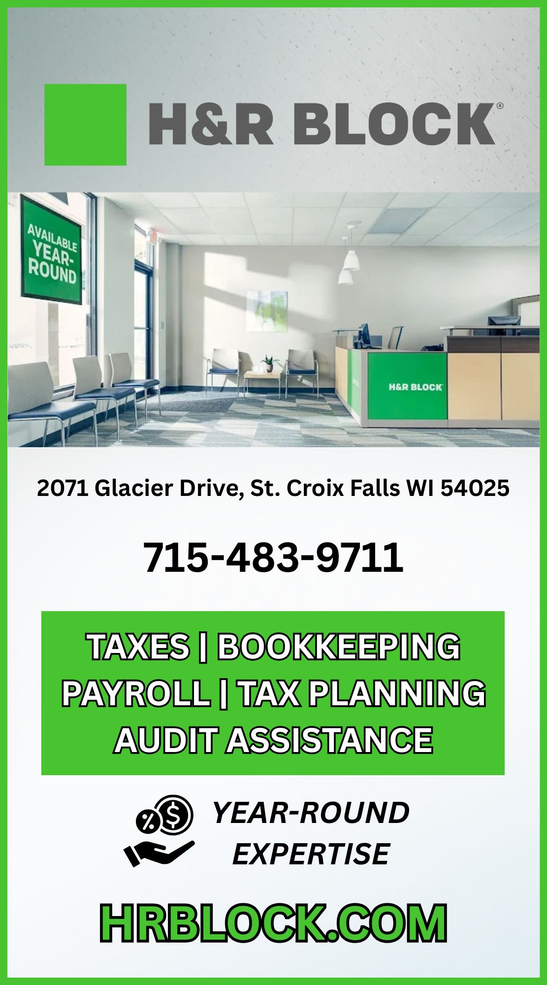 H&R Block St. Croix Falls