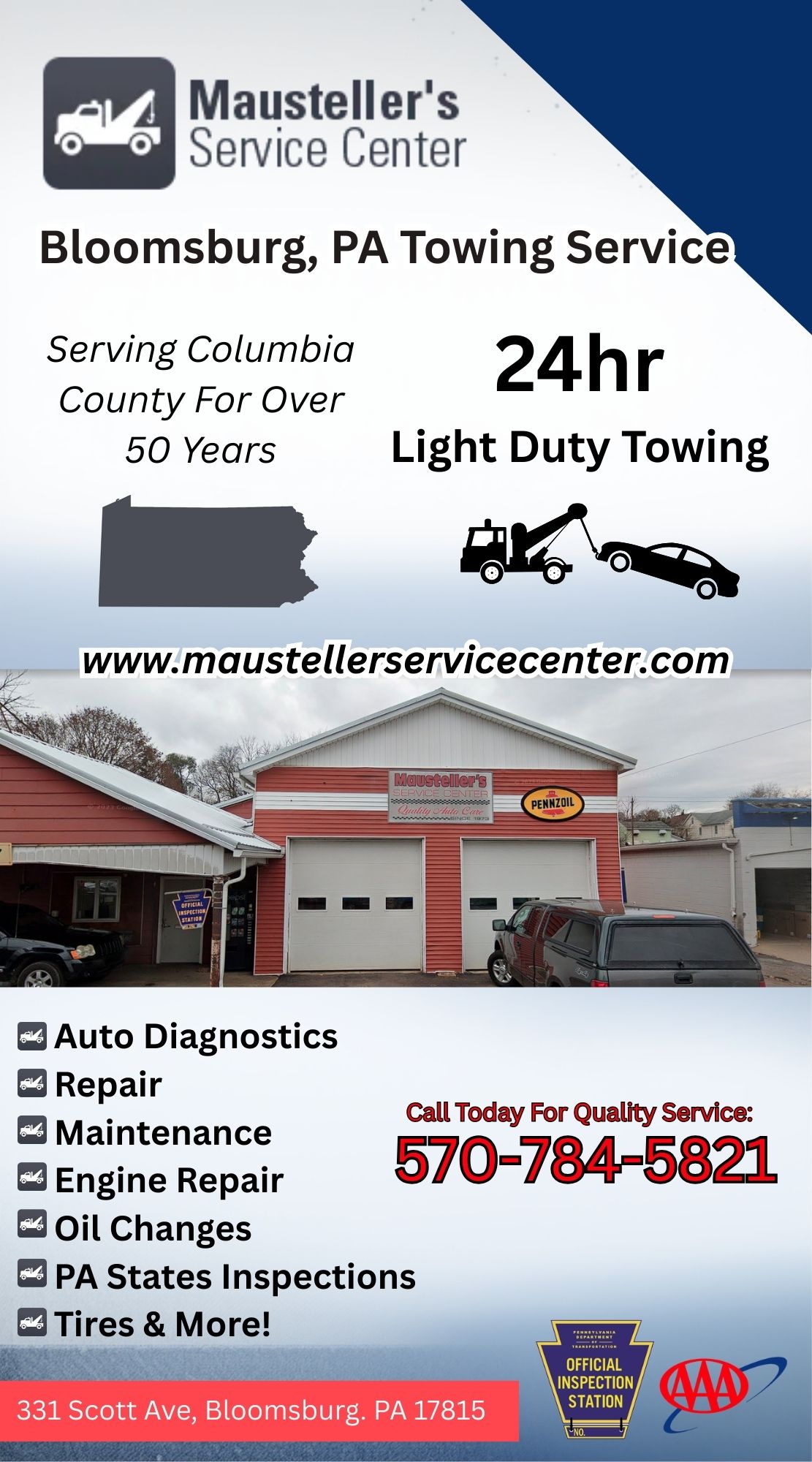 Maustellers Service Center