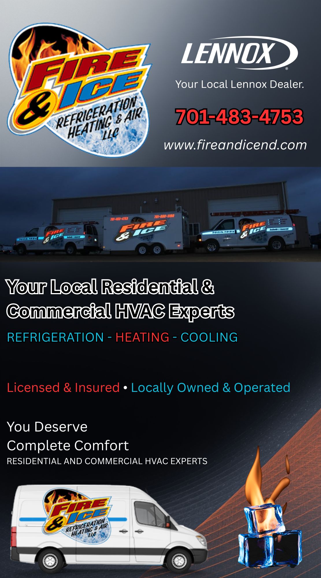 Fire & Ice Refrigeration Heating & Air LLC