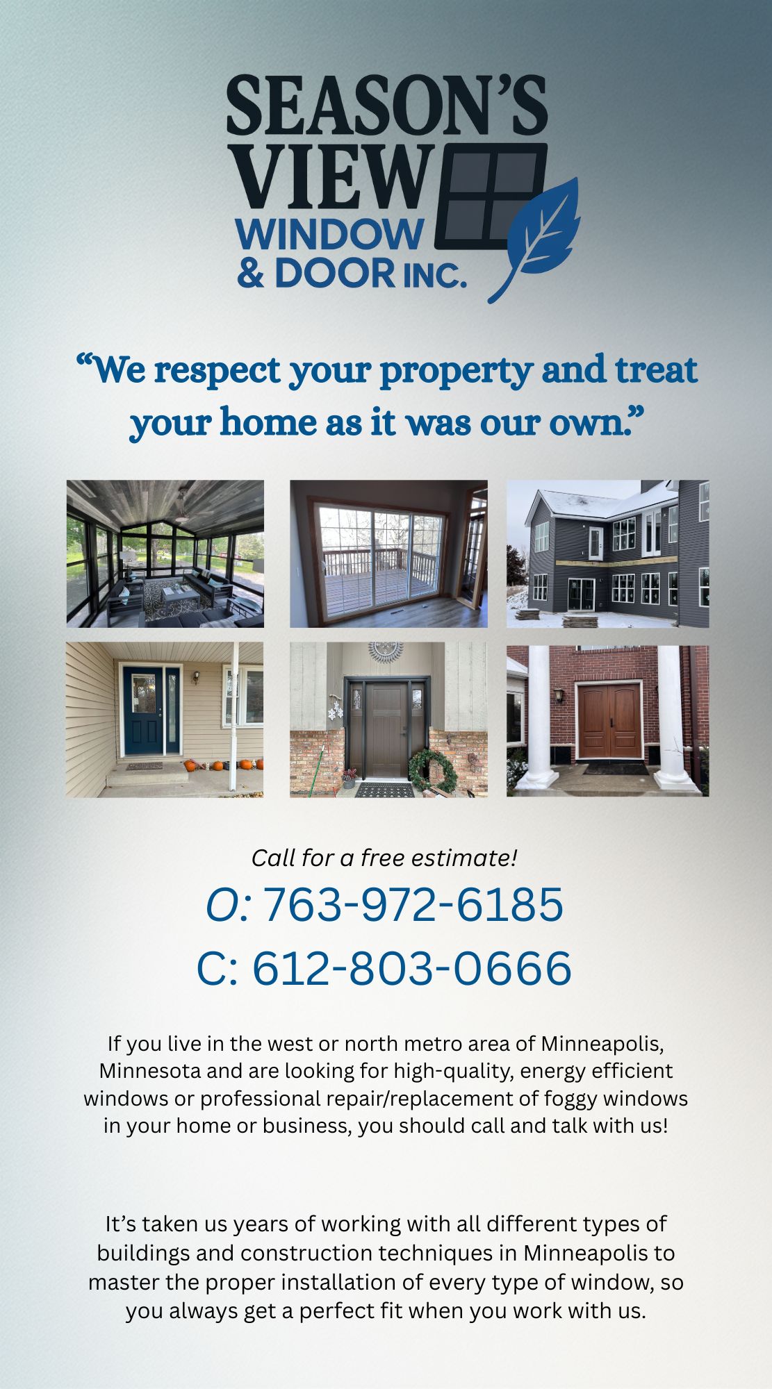 Season’s View Window & Door INC