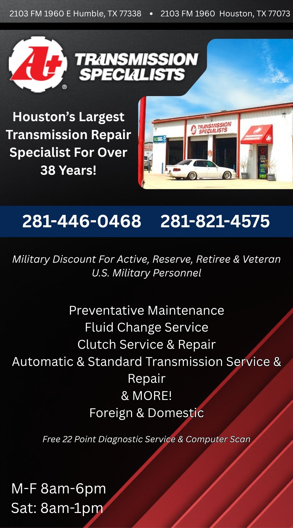 A+ Transmission Specialists