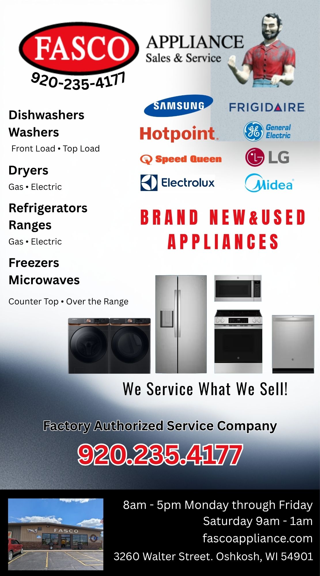 FASCO Appliance Sales & Service