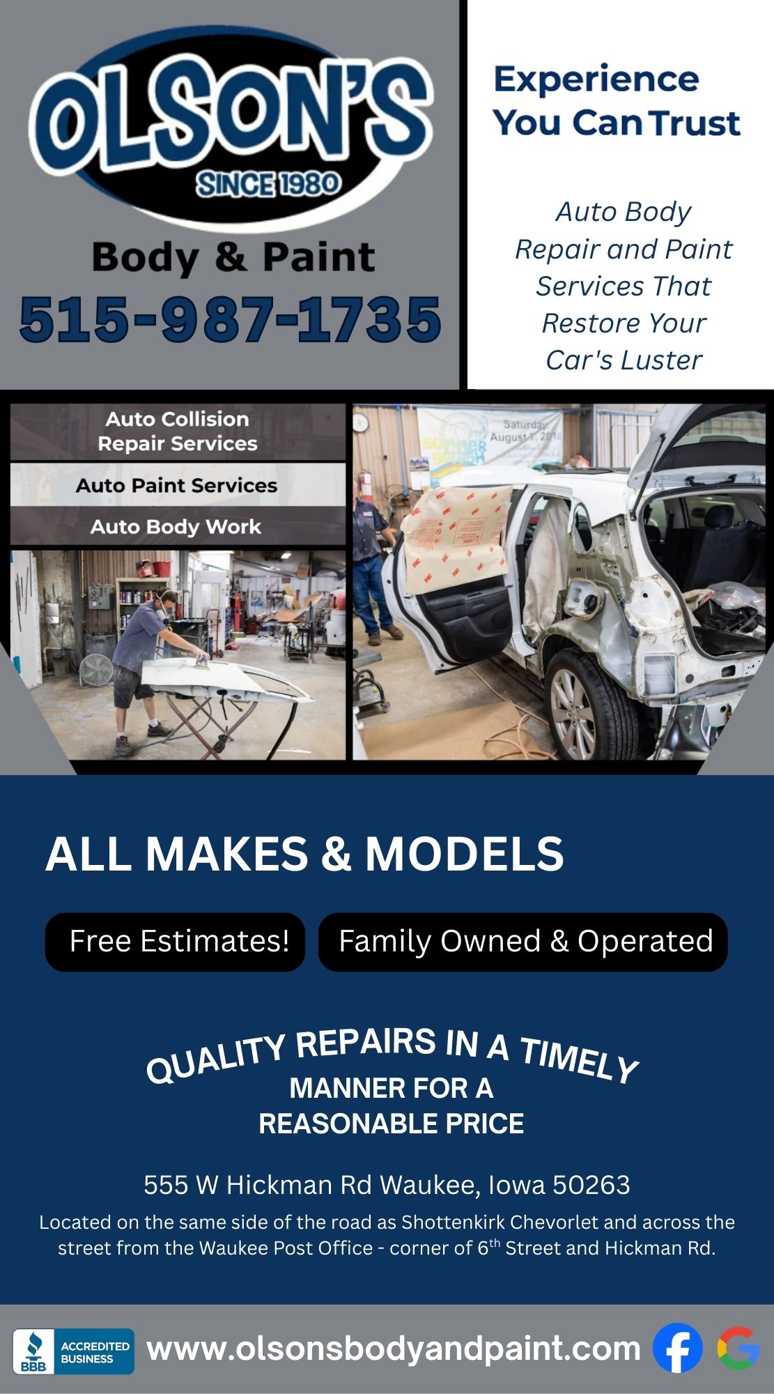 Olson’s Paint & Body Shop