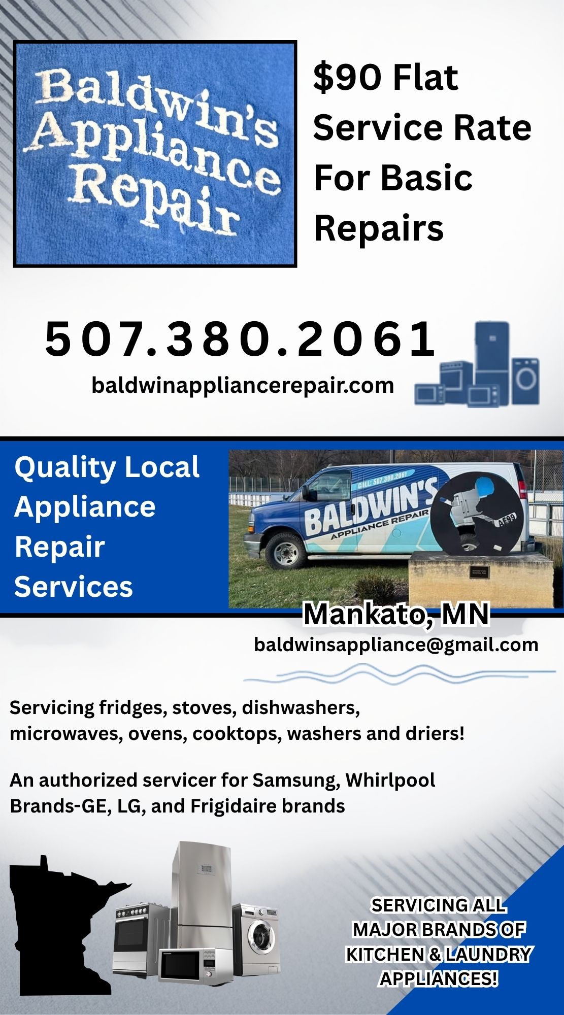 Baldwin’s Appliance Repair