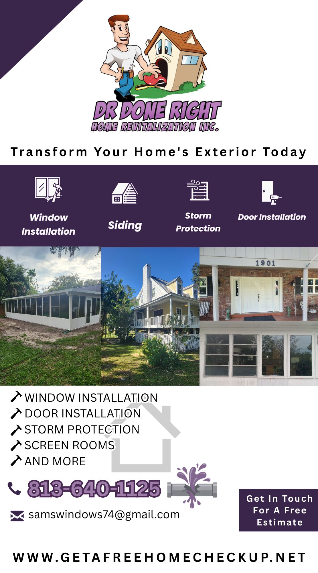 Dr. Done Right Home Revitalization INC.
