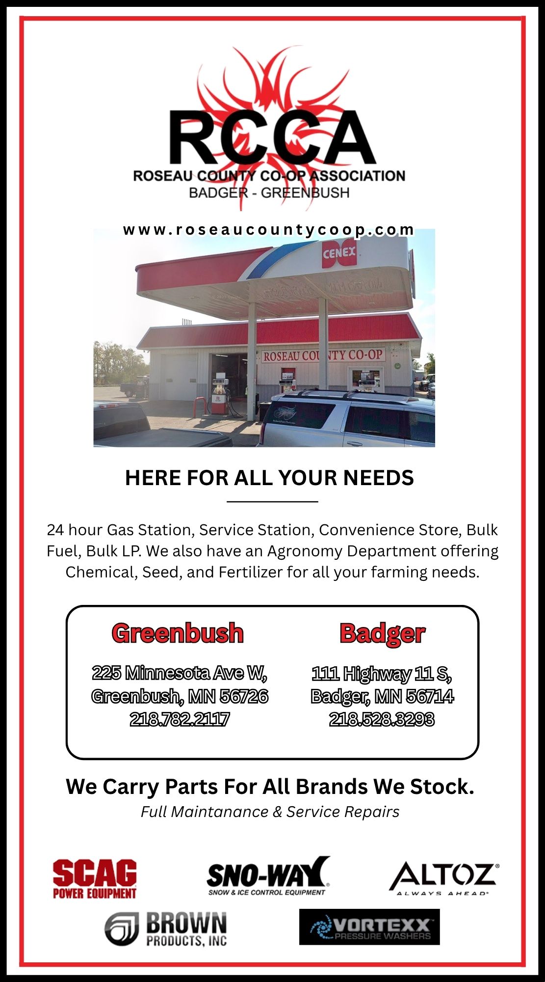 Roseau County Co-op Association