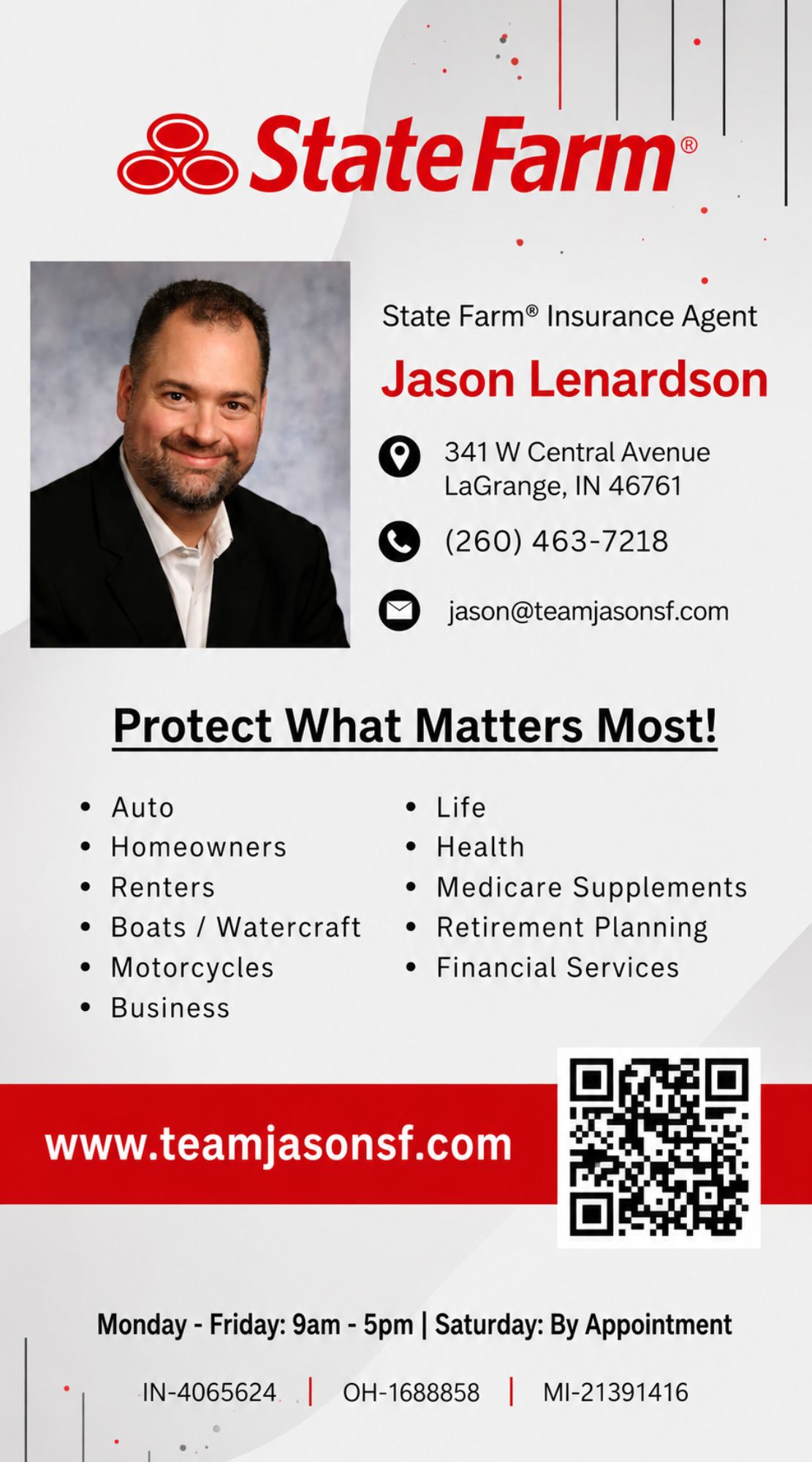 State Farm Insurance – Jason Lenardson