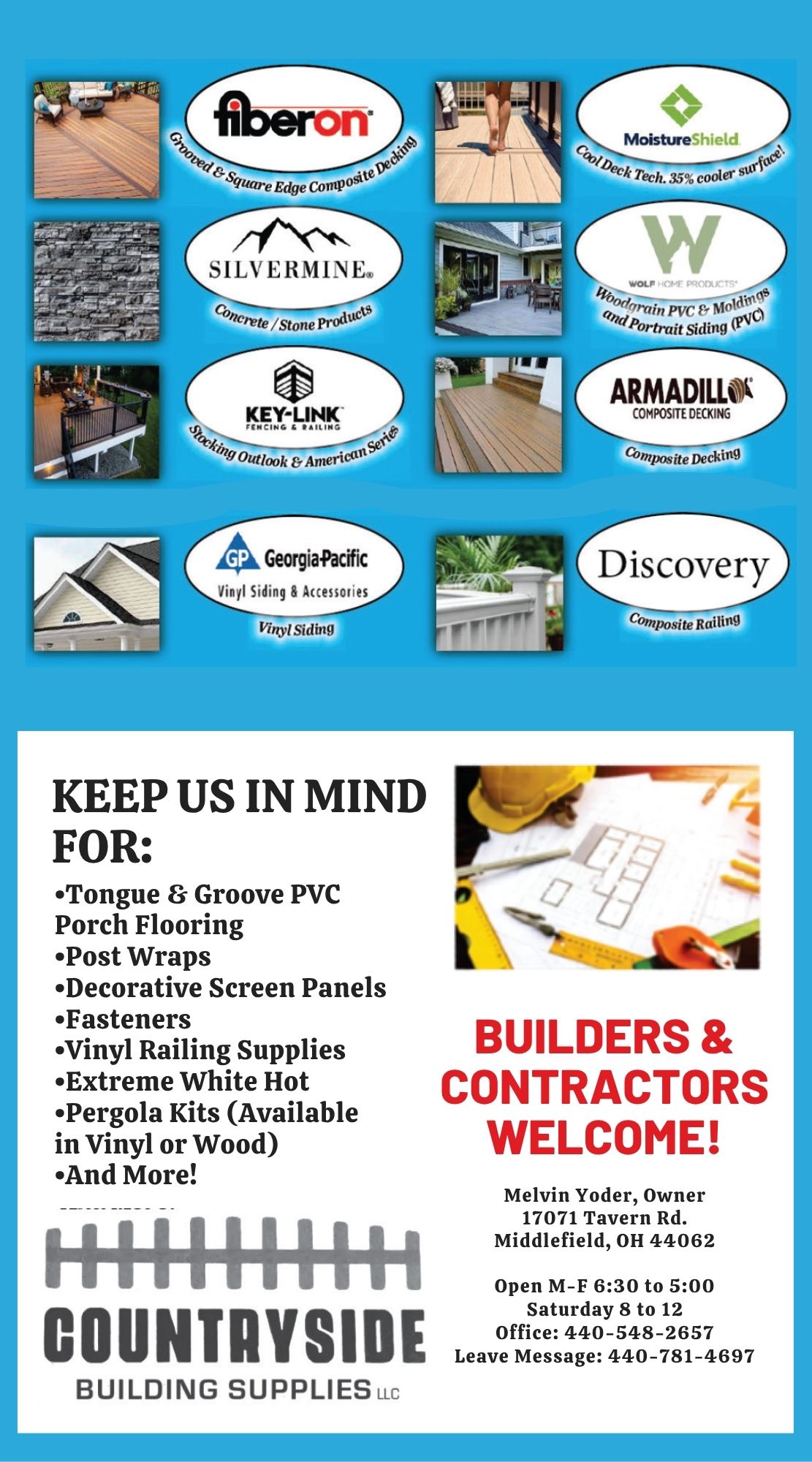 Countryside Building Supplies LLC