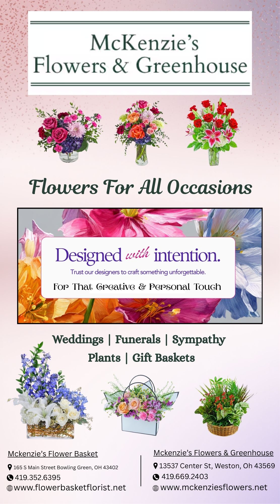 Mckenzie’s Flowers & Greenhouse