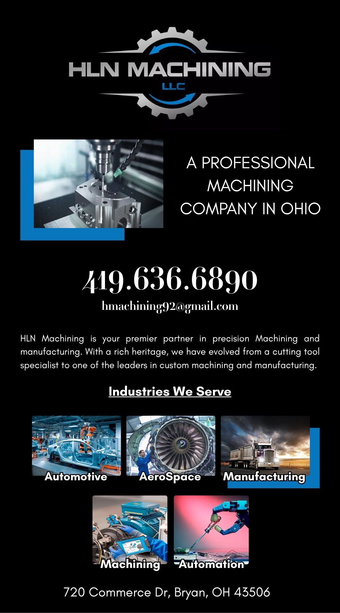 HLN Machining LLC