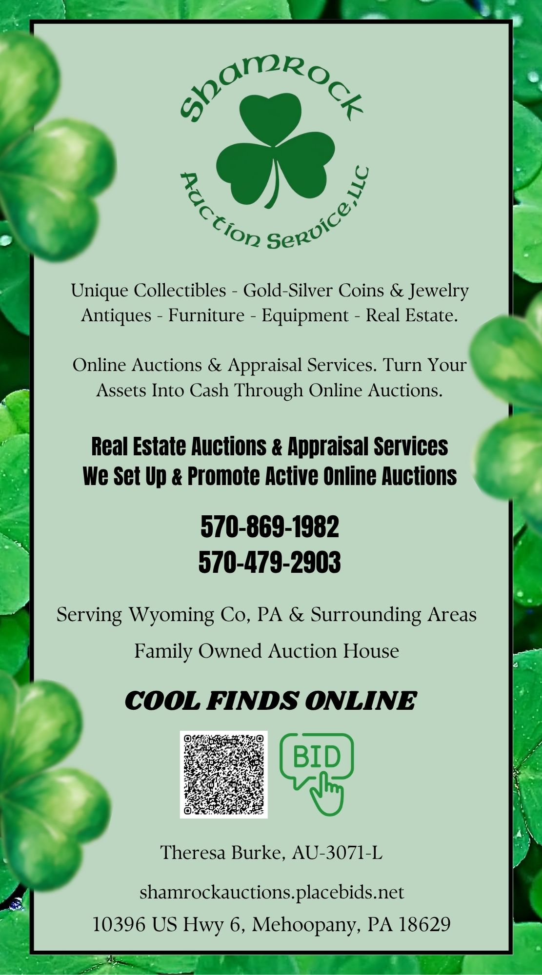Shamrock Online Auctions, LLC