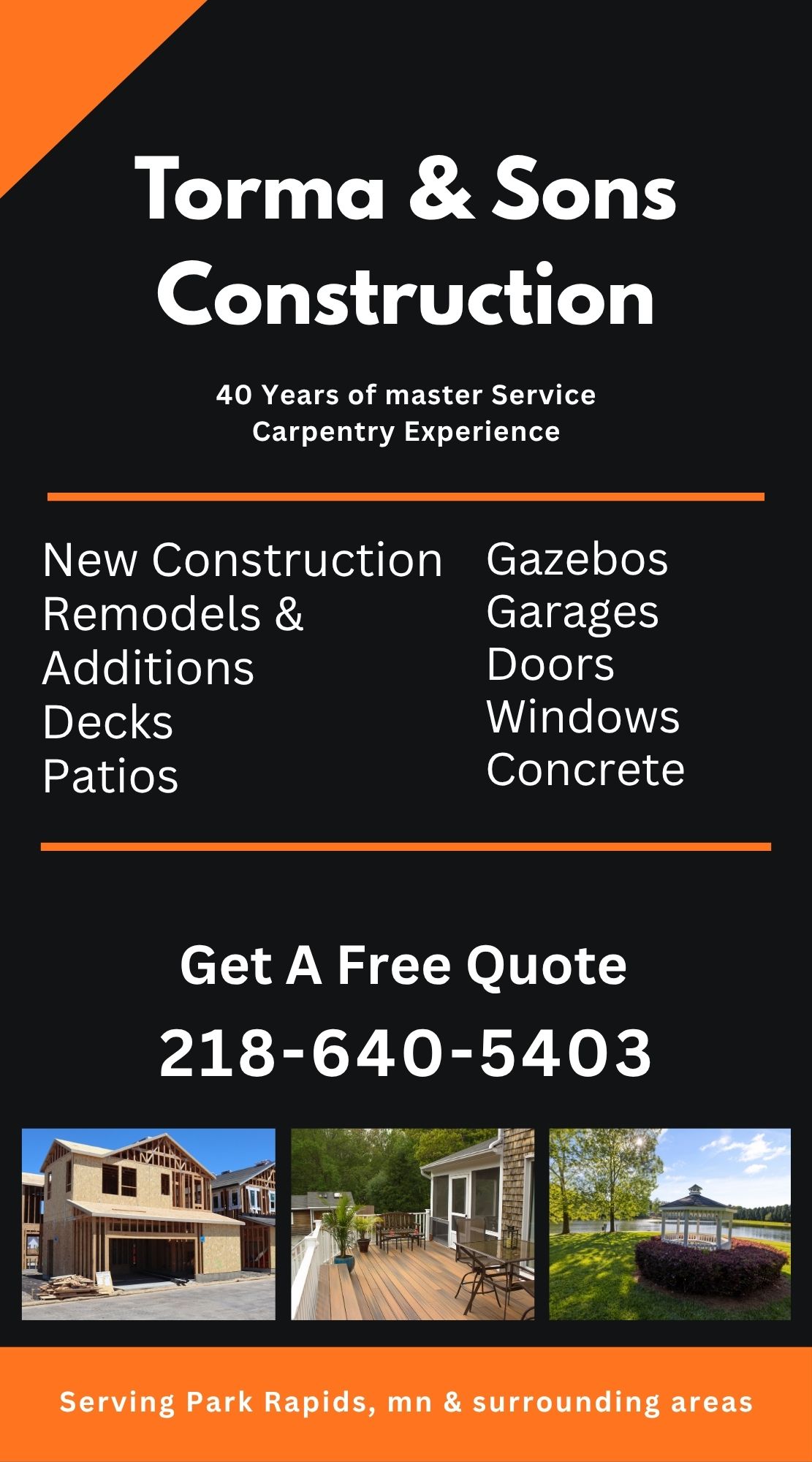 Torma & Sons Construction